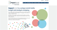 Desktop Screenshot of impactsocial.com